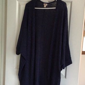 Mossimo Supply Co. Sweaters - Cocoon open front cardigan, 3/4 sleeve Mossimo Supply Co. Sweaters - Cocoon open front cardigan, 3/4 sleeve